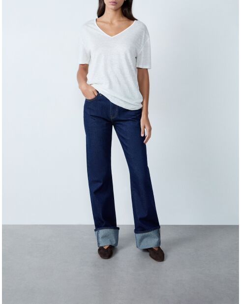 Weißes Ganga-T-Shirt