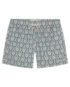 Short de bain Ikat bleu