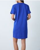 Givoli königsblaues kurzes Kleid