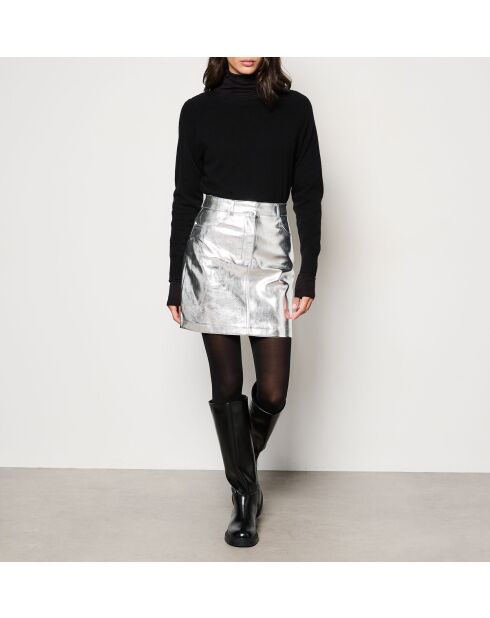 Jupe Melanie argentée