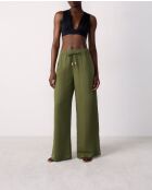 Adria b SPE kaki olijfkleurige rechte broek