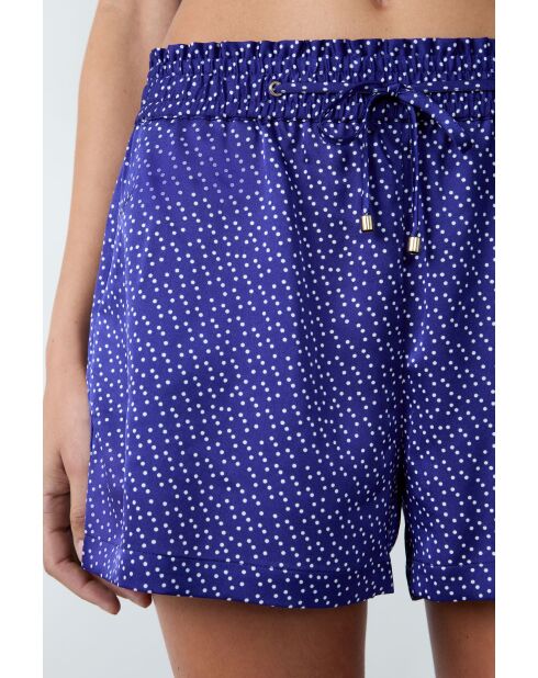 Tioko blaugrünes bedrucktes Negligé