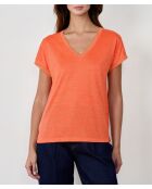 Orangefarbenes Jules T-Shirt