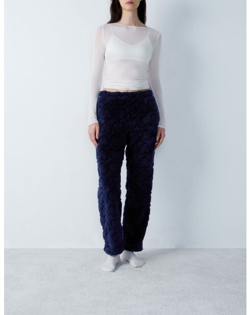 Mitternachtsblaue Hose Filbert