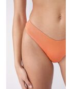 Slip bikini brasiliano a gamba alta arancione Volta