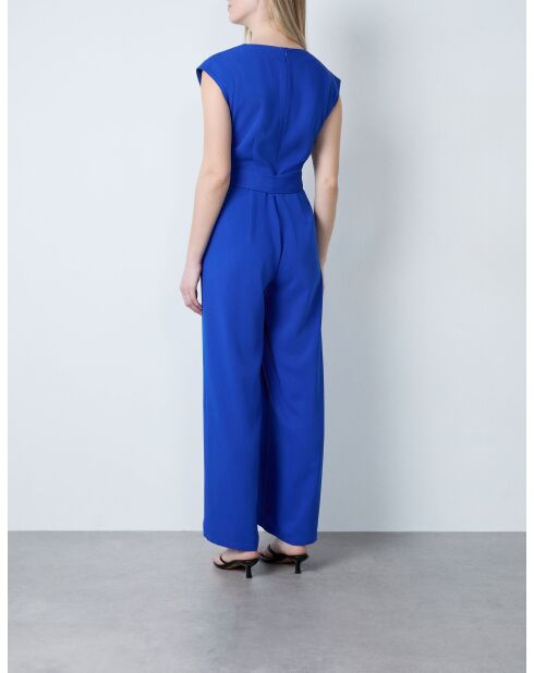 Elena koningsblauwe jumpsuit