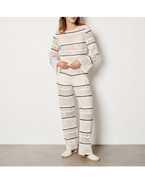 Pantalon Flynn écru