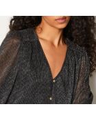 Zilverkleurig hemd Nino