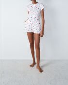 Pabou ecrufarbenes T-Shirt