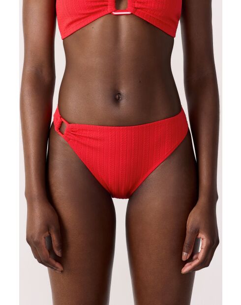 Slip bikini standard rosso Zagara