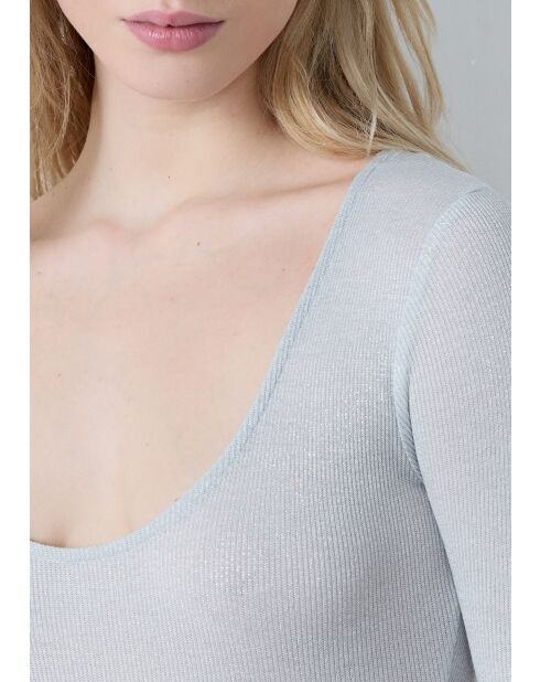 Zilverkleurige bodysuit MC Genny