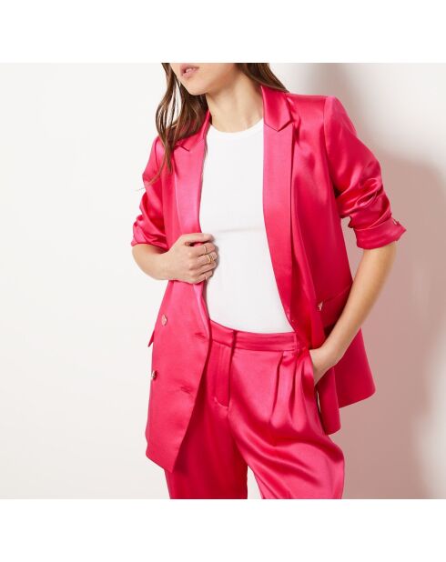 Chaqueta fucsia Uvide