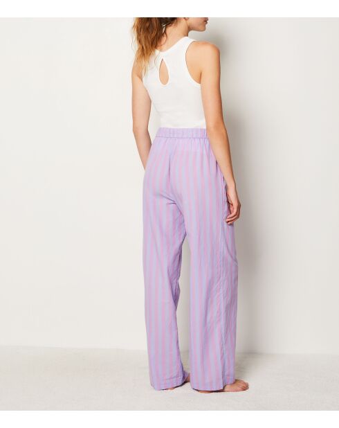 Pantalon Bella violet