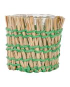 Medi-Summer grüner Kerzenhalter - H: 10 cm