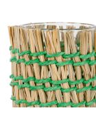 Medi-Summer grüner Kerzenhalter - H: 10 cm