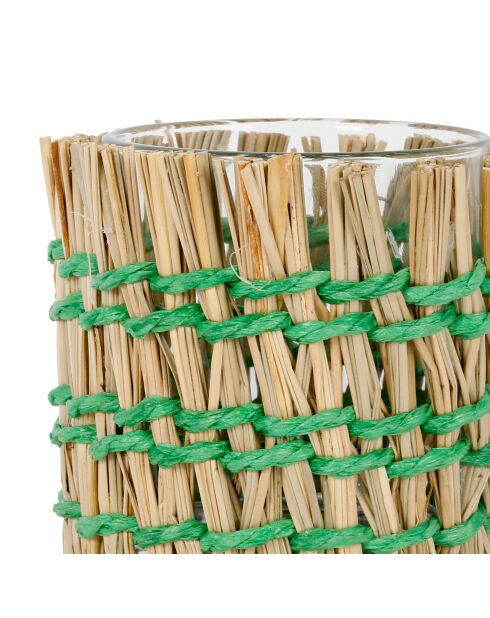 Medi-Summer grüner Kerzenhalter - H: 10 cm