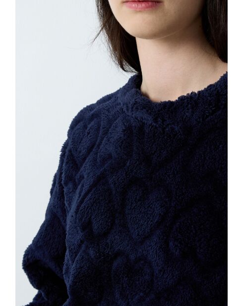 Sudadera Filbert azul medianoche