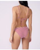 Celestes rode triangelbeha zonder beugel en zonder schelp