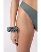 Grijze lichtgevende scrunchie