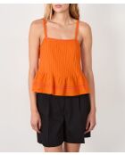 Canotta Alice Brod Alice Brod color albicocca