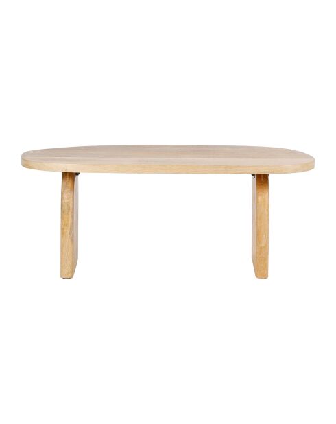 Tavolino da caffè biologico naturale - 90 x 46 x 36 cm