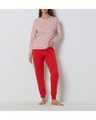 Pantaloni Swen cardinal