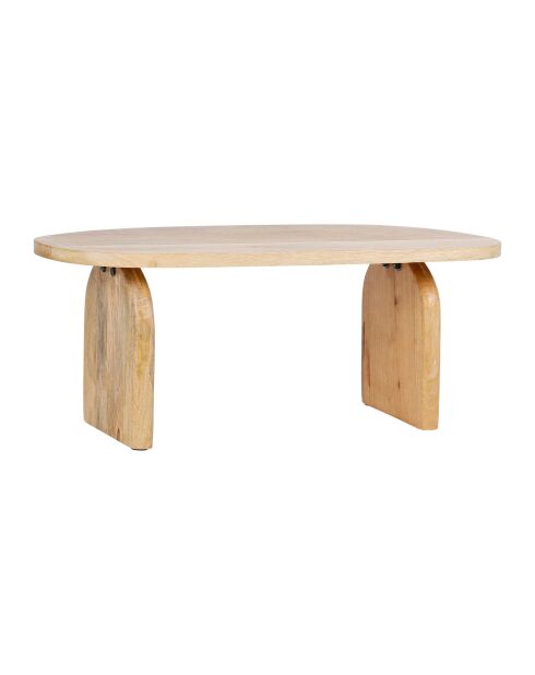 Tavolino da caffè biologico naturale - 90 x 46 x 36 cm