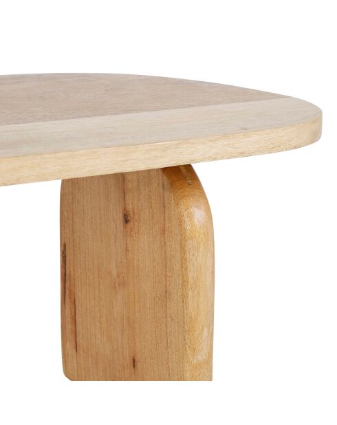 Tavolino da caffè biologico naturale - 90 x 46 x 36 cm