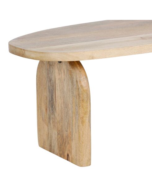 Tavolino da caffè biologico naturale - 90 x 46 x 36 cm