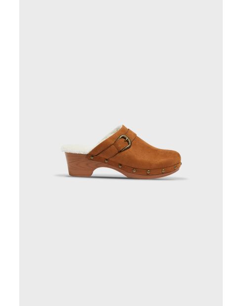 Mules Bridget marron