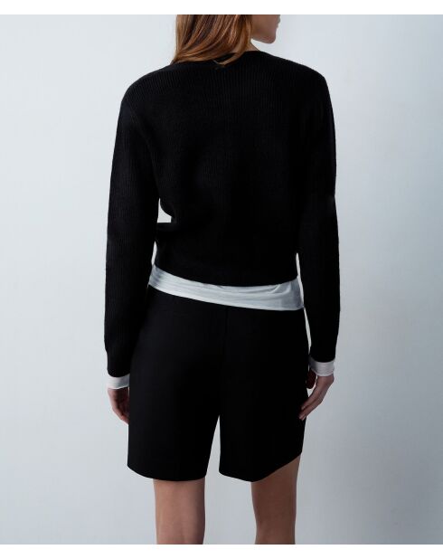 Babe schwarze Strickjacke