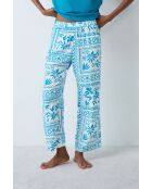 Pantalones Eulili turquesa
