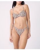 Veelkleurig Ventroso Bikinibroekje met strik