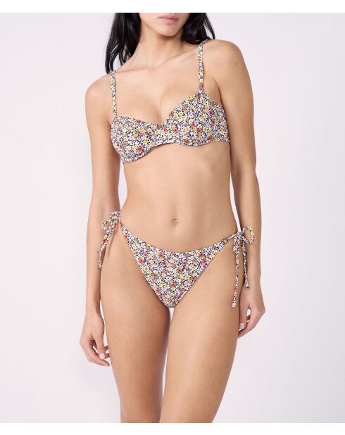 Veelkleurig Ventroso Bikinibroekje met strik