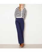 Eda vest in gebroken wit