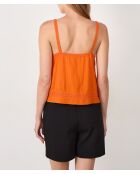 Canotta Alice Brod Alice Brod color albicocca