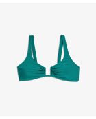 Reggiseno Roja color smeraldo senza ferretto e senza scocca