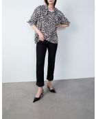 Camicia Rosie con stampa leopardata