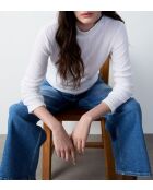 Gaelle ecrufarbenes T-Shirt