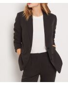 Antracietkleurige jas Robyn