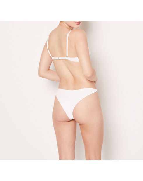 Reggiseno a triangolo bianco Horsy senza ferretto e senza scocca
