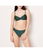 Caleta groen standaard bikinibroekje