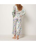 Janna broek met veelkleurige print