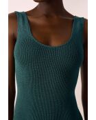 Traje de baño de 1 pieza sin marco sin concha verde