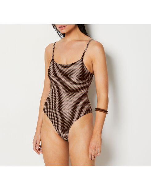 Bassa koperen zwempak uit 1 stuk zonder frame