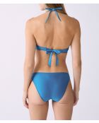 Klassischer Push-up-BH mit Bügel und Muschel Negara Entenblau