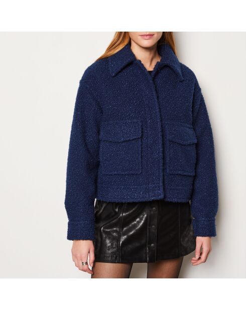 Chaqueta Max azul medianoche