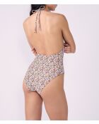 Ventroso meerkleurig badpak uit één stuk zonder frame zonder schelp