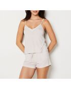 Canotta beige Molly Stripes