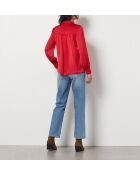 Een polya rood overhemd